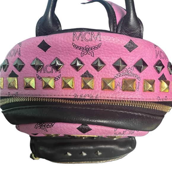 MCM Visetos Mini Backpack - Picture 3 of 9